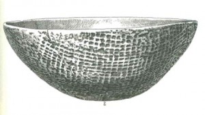 Check Stamped bowl, St. Johns II period (900 – 1250 AD)